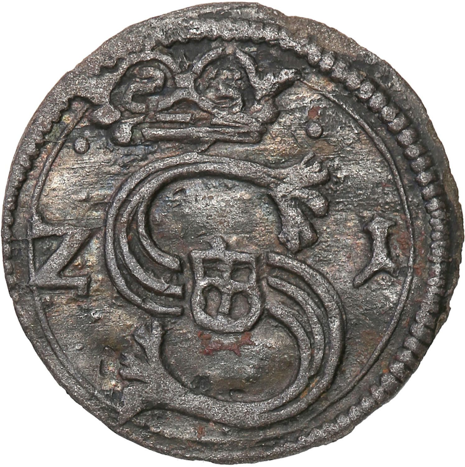 Zygmunt III Waza. Denar 1621, Kraków
